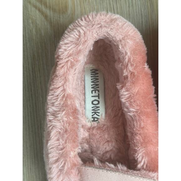 Minnetonka Camp Collar Moc‎ in Pink Blush Size 7 - Picture 4 of 9